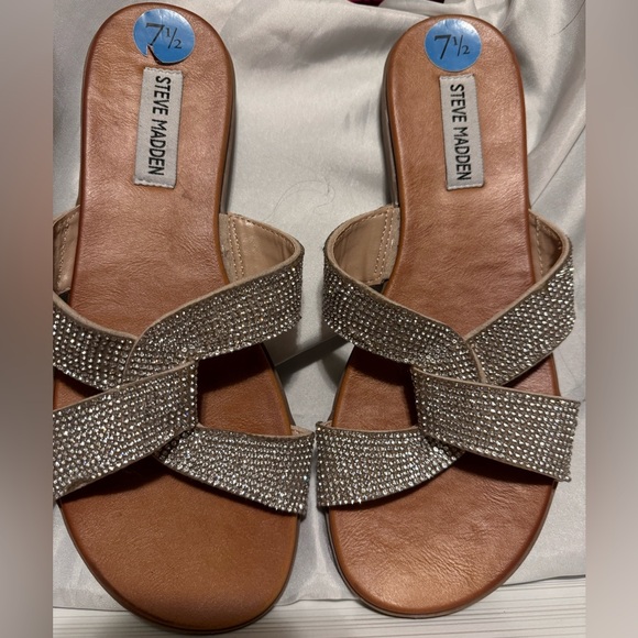 Steve Madden bling sandal - Picture 1 of 2